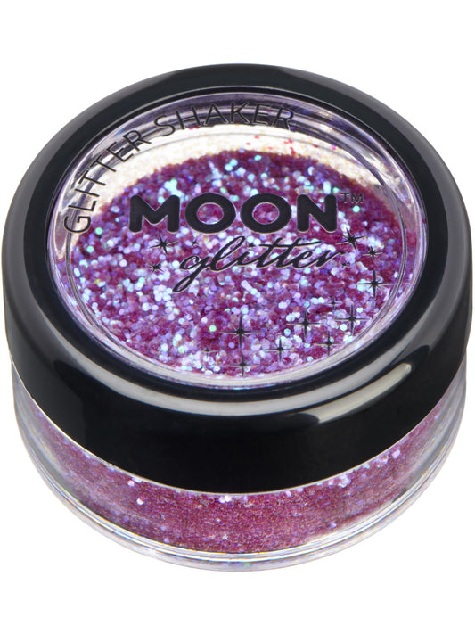 Moon Glitter Iridescent Glitter Shakers, Purple, Single, 5g