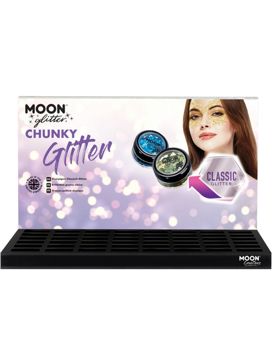 Moon Glitter Classic Chunky Glitter, CDU (no stock)