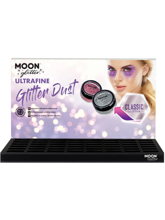 Moon Glitter Classic Ultrafine Glitter Dust, CDU (no stock)