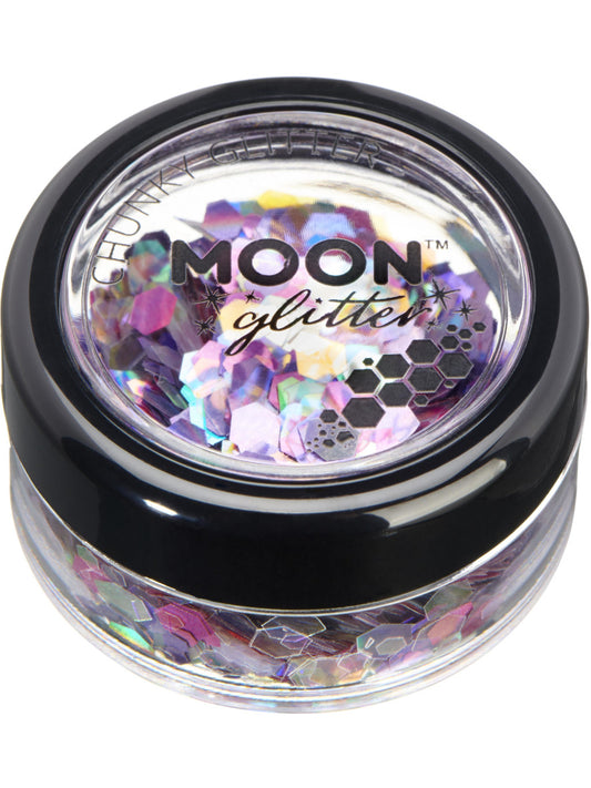 Moon Glitter Mystic Chunky Glitter, Mixed Colours, Single, 3g, Fairytale