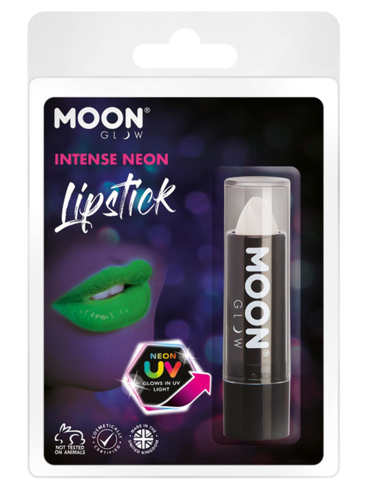 Moon Glow Intense Neon UV Lipstick, White, Clamshell, 4.2g