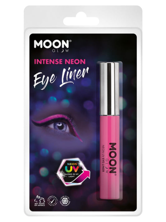 Moon Glow Intense Neon UV Eye Liner, Intense Pink, Clamshell, 10ml