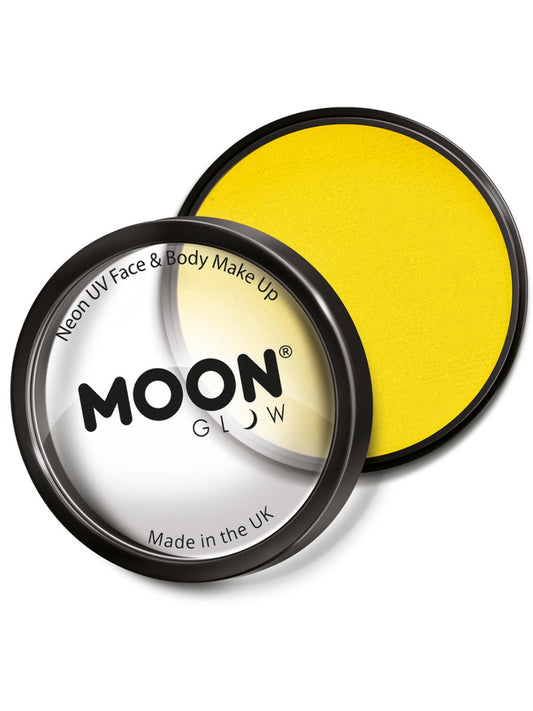 Moon Glow Pro Intense Neon UV Cake Pot, Intense Ye, Single, 36g