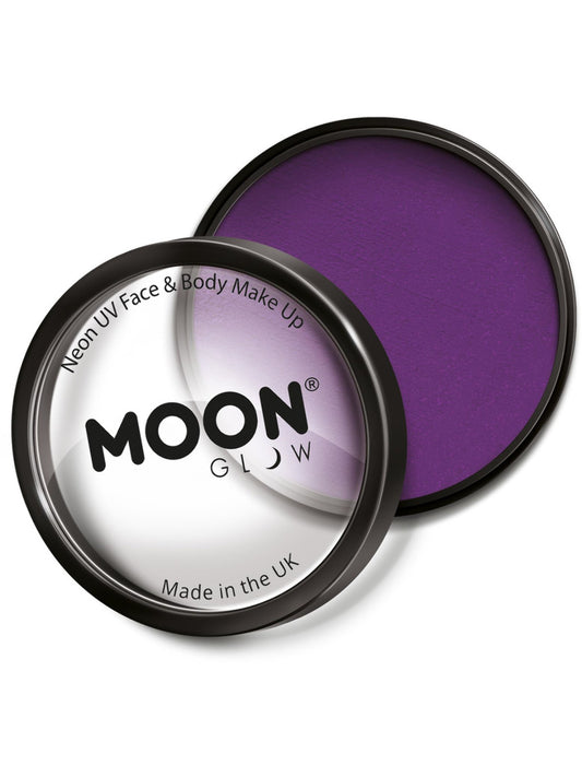 Moon Glow Pro Intense Neon UV Cake Pot, Intense Pu, Single, 36g