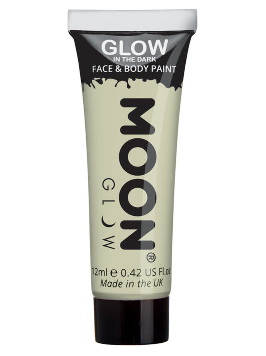 Moon Glow - Glow in the Dark Face Paint, Invisible, 12ml Single