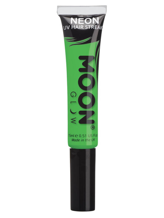 Moon Glow Intense Neon UV Hair Streaks, Intense Gr, Single, 15ml
