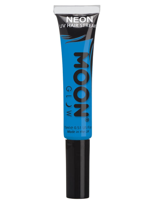 Moon Glow Intense Neon UV Hair Streaks, Intense Bl, Single, 15ml