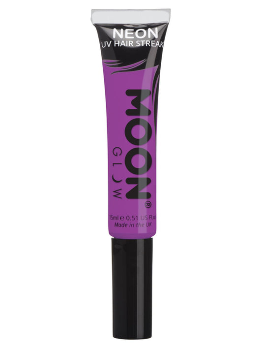 Moon Glow Intense Neon UV Hair Streaks, Intense Pu, Single, 15ml