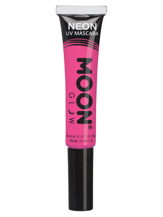 Moon Glow Intense Neon UV Mascara, Intense Pink, Single, 15ml