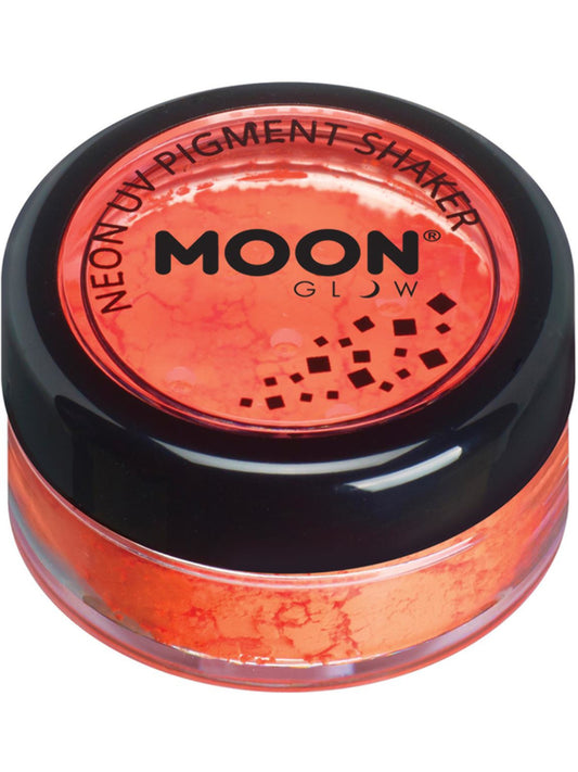 Moon Glow Intense Neon UV Pigment Shakers, Single, 4.2g - Intense Orange