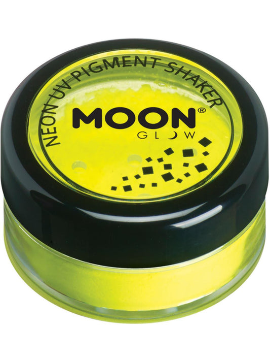 Moon Glow Intense Neon UV Pigment Shakers, Single, 4.2g - Intense Yellow