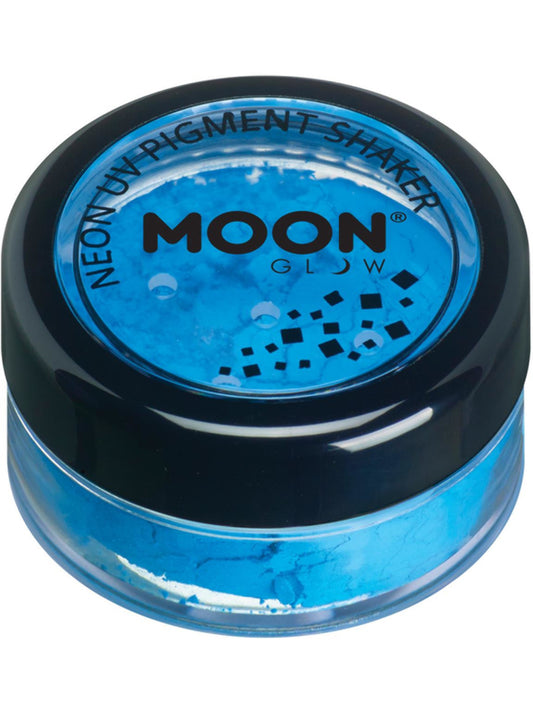 Moon Glow Intense Neon UV Pigment Shakers, Single, 4.2g - Intense Blue