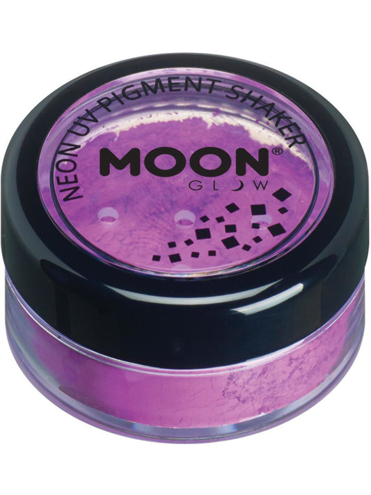 Moon Glow Intense Neon UV Pigment Shakers, Single, 4.2g - Intense Purple