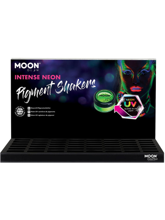 Moon Glow Intense Neon UV Pigment Shakers, CDU (no stock)