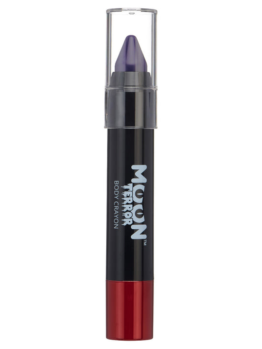 Moon Terror Halloween Body Crayons, Purple, Single 3.2g