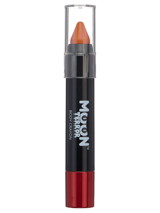 Moon Terror Halloween Body Crayons, Orange, Single 3.2g
