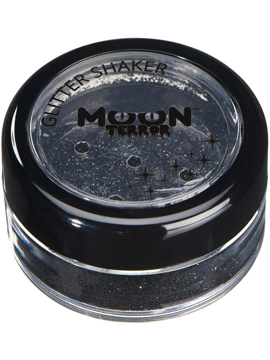 Moon Terror Halloween Glitter Shakers, Black, Single 4.2g