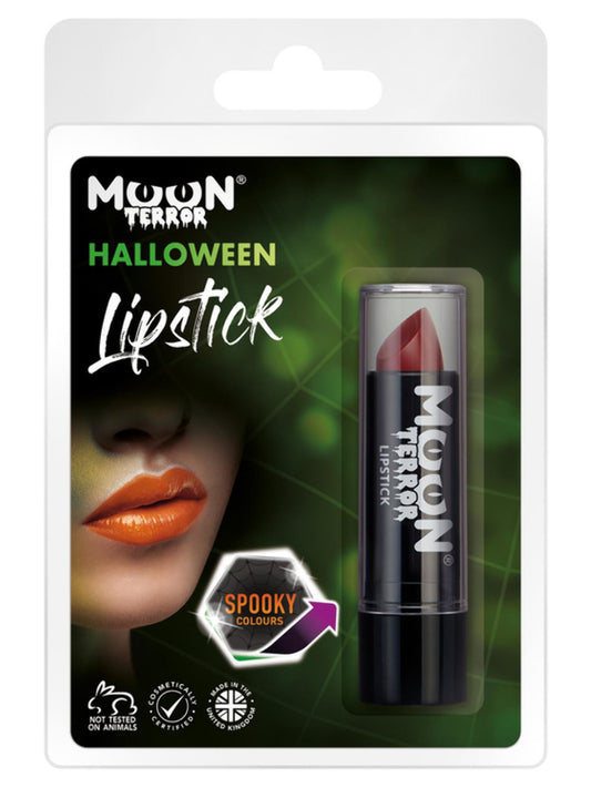 Moon Terror Halloween Lipstick, Red, Clamshell 4.2g