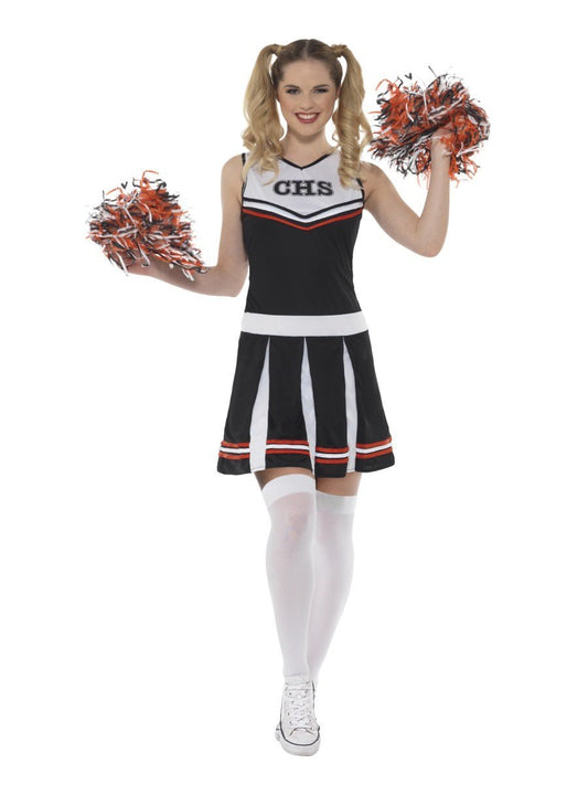 Cheerleader Costume, Black Wholesale