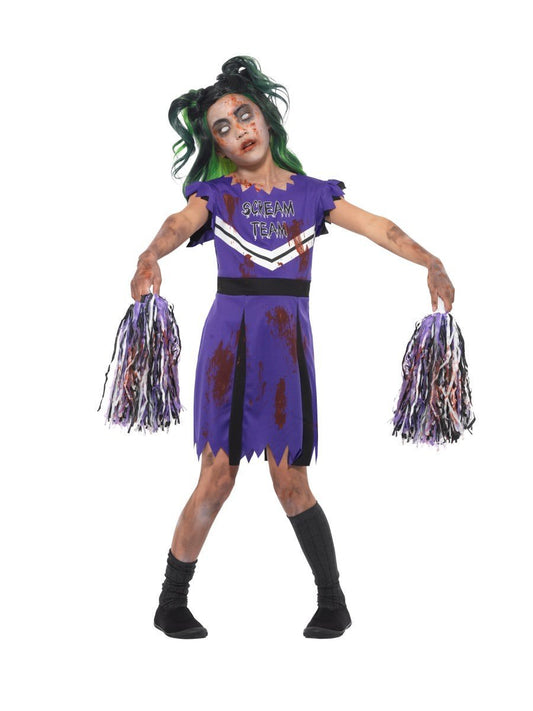 Dark Cheerleader Child Girl's Costume Wholesale