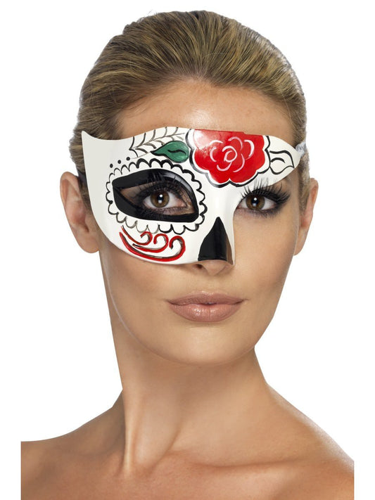 Day of the Dead Half Eye Mask Wholesale