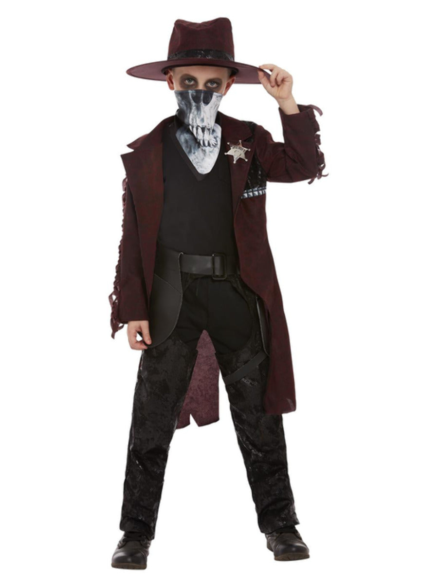 Deluxe Dark Spirit Western Cowboy Costume WHOLESALE Alternative 1