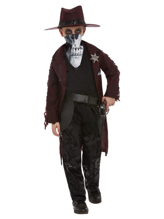 Deluxe Dark Spirit Western Cowboy Costume WHOLESALE