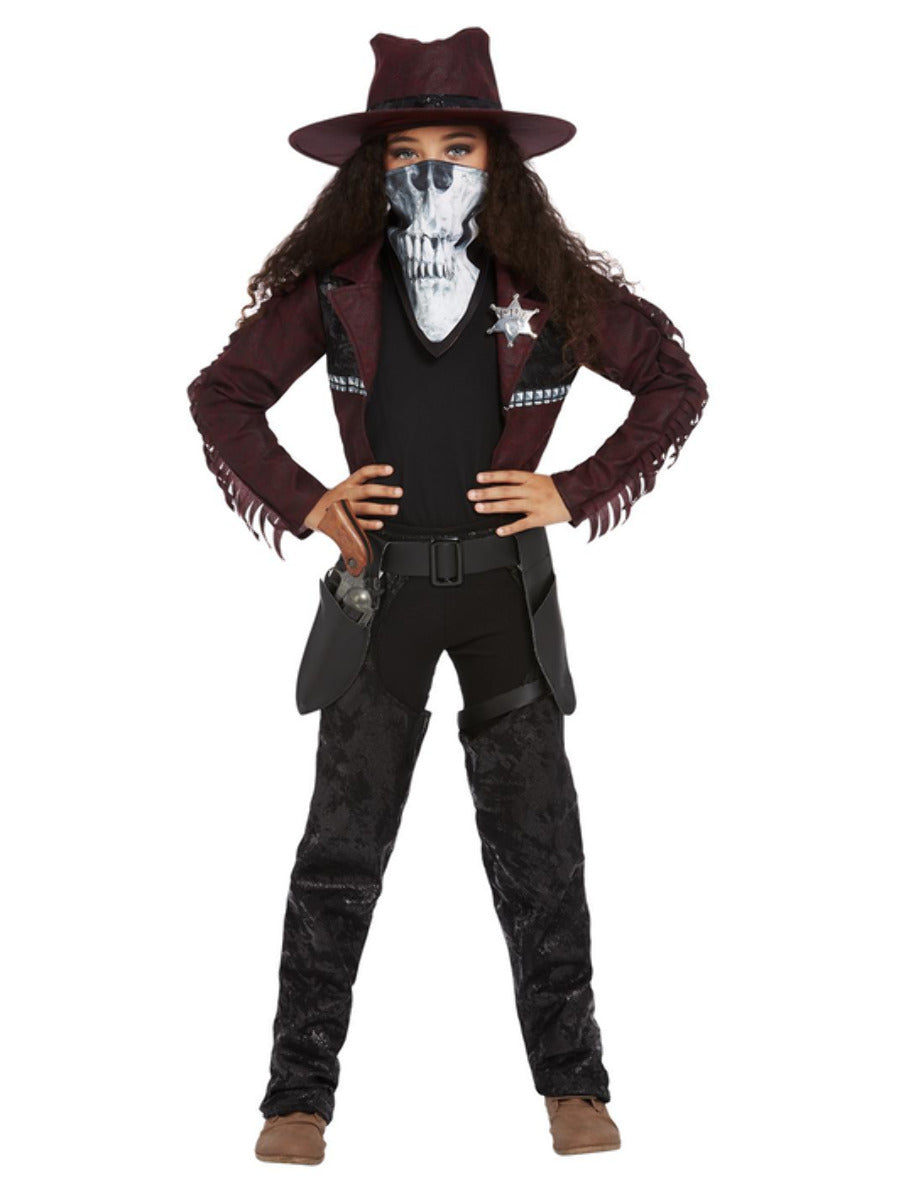 Deluxe Dark Spirit Western Cowgirl Costume WHOLESALE Alternative 1
