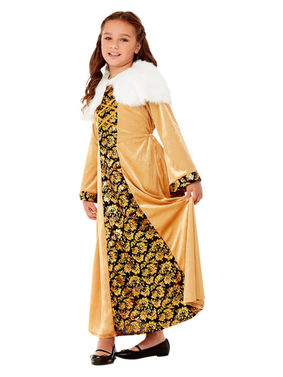 Deluxe Medieval Countess Costume Gold WHOLESALE Alternative 1