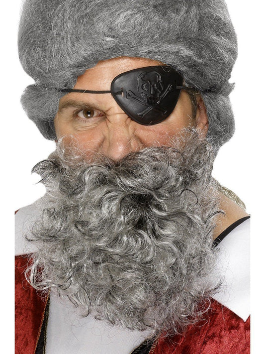 Deluxe Pirate Beard, Light Grey Wholesale