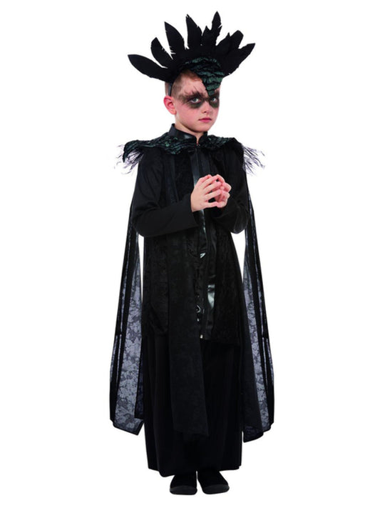 Deluxe Raven Prince Costume Black WHOLESALE