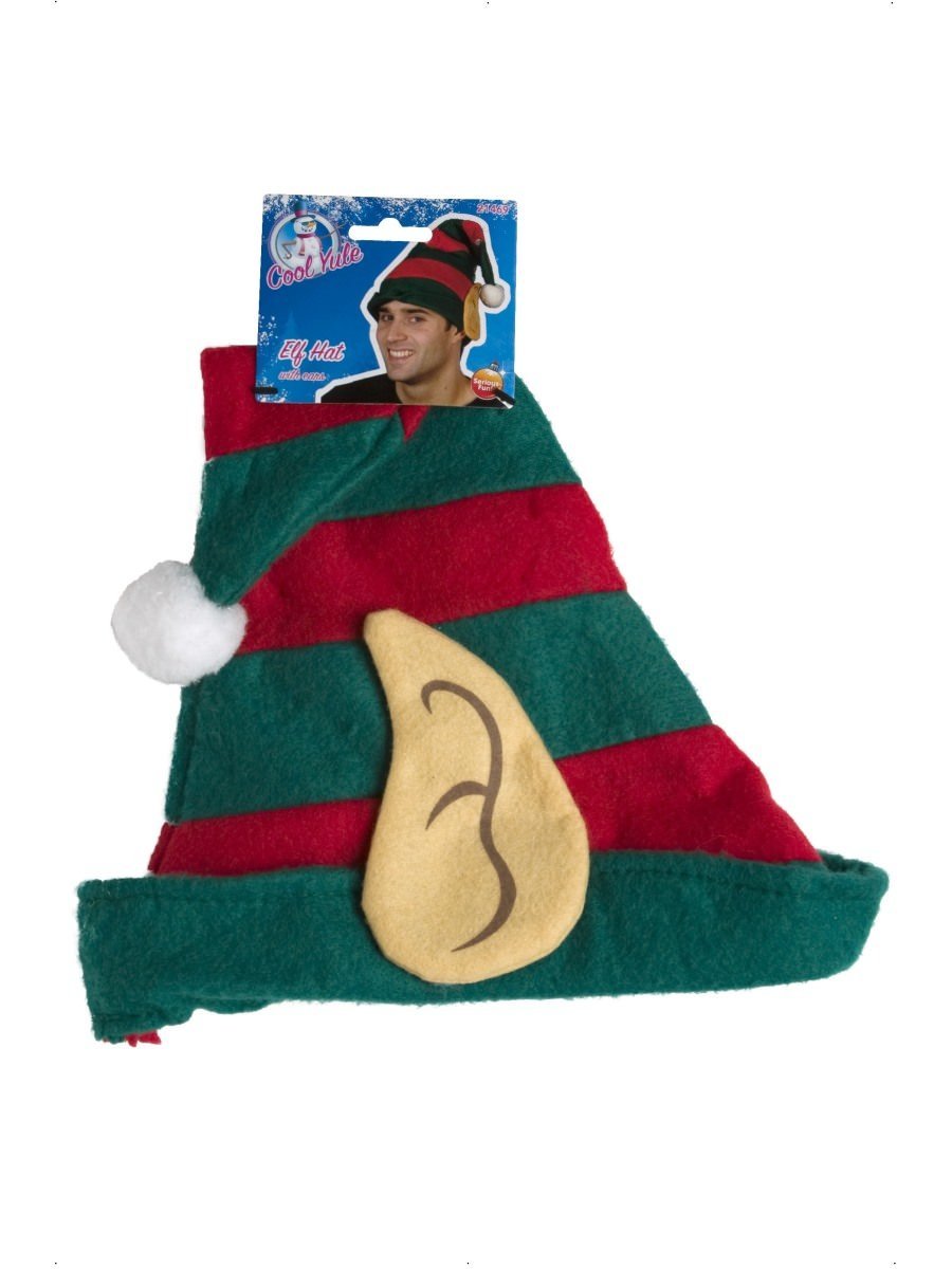 Elf Hat, Red & Green Wholesale