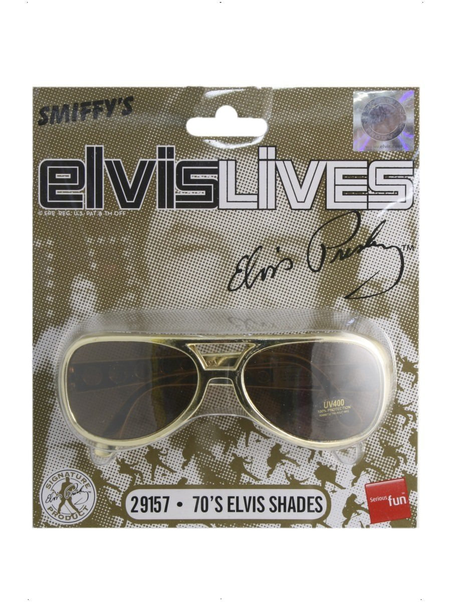 Elvis Shades, Gold Wholesale