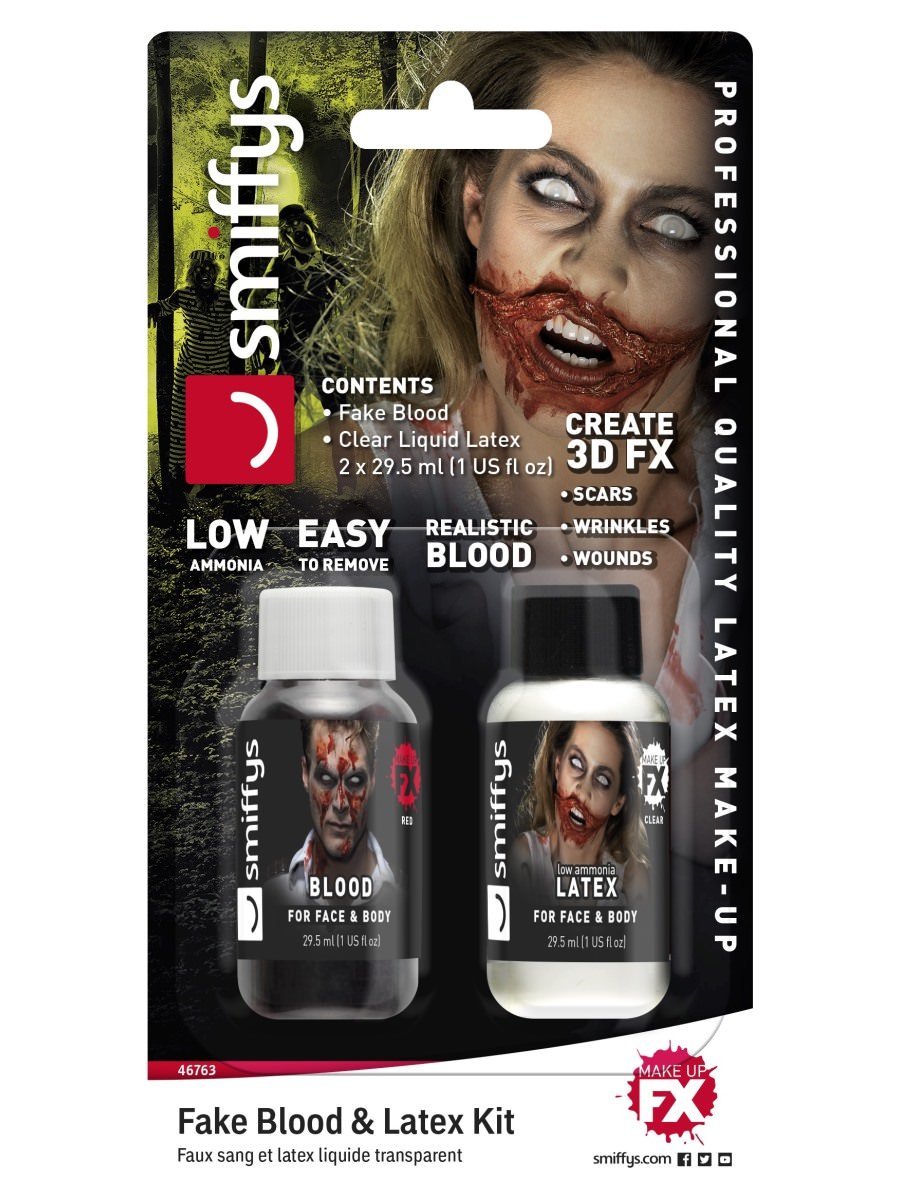 Fake Blood & Latex Wholesale