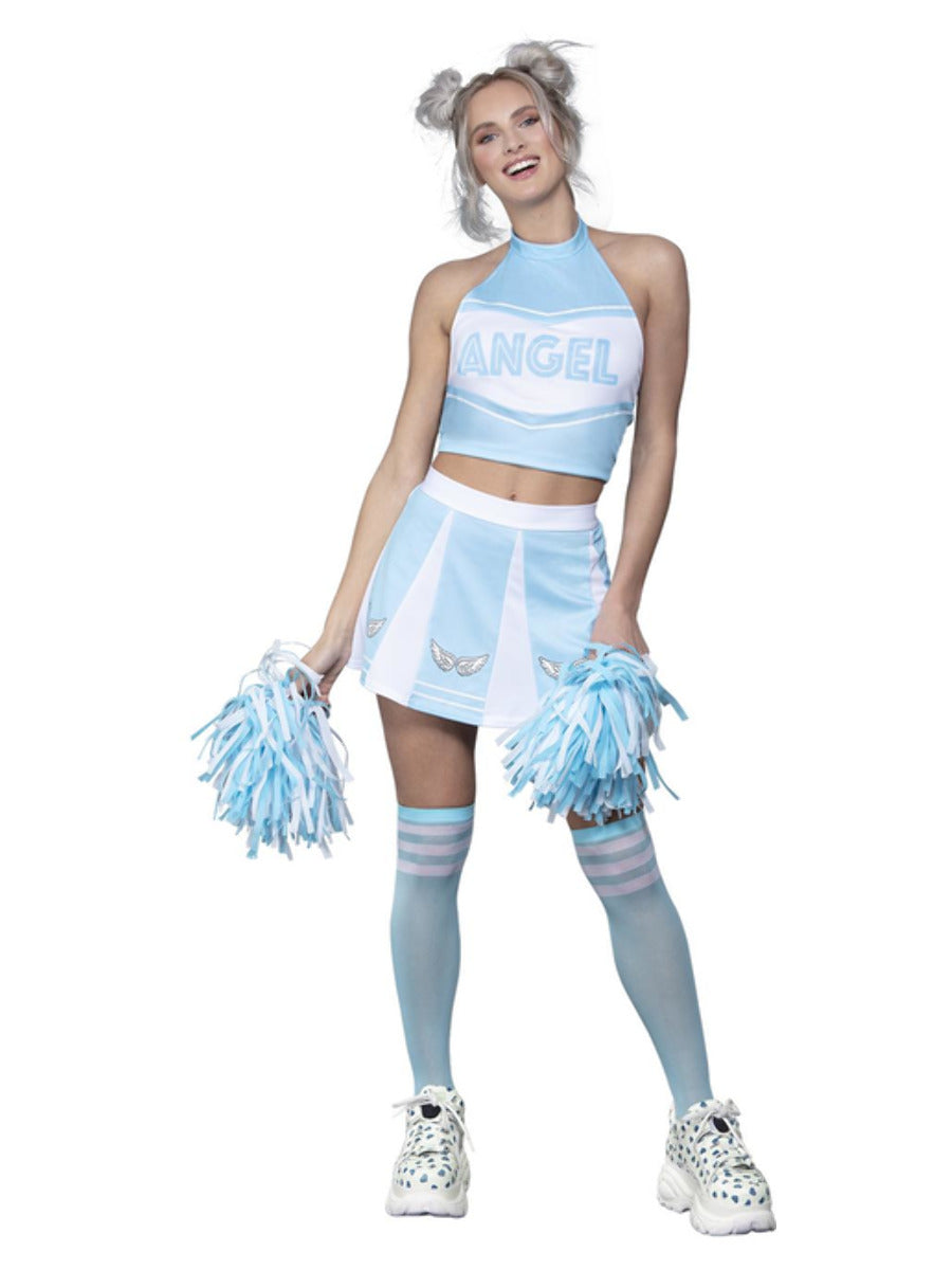 Fever Angel Cheerleader Costume Blue WHOLESALE Alternative 1