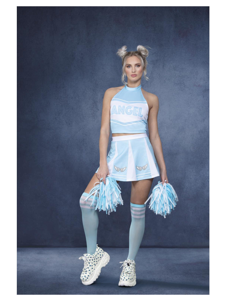 Fever Angel Cheerleader Costume Blue WHOLESALE Alternative 2