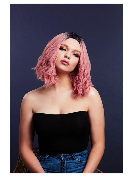 Fever Cara Wig Two Toned Blend Ash Pink WHOLESALE