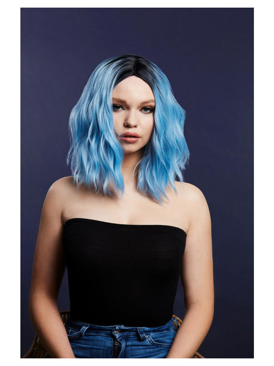 Fever Cara Wig Two Toned Blend Baby Blue WHOLESALE