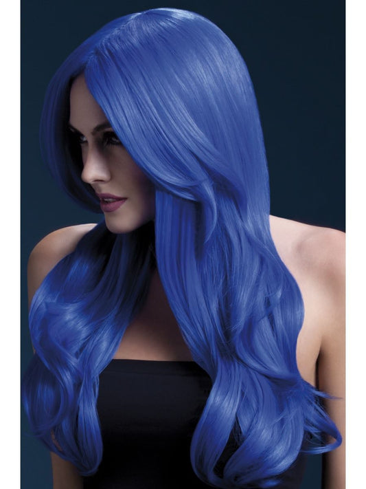 Fever Khloe Wig, Neon Blue Wholesale
