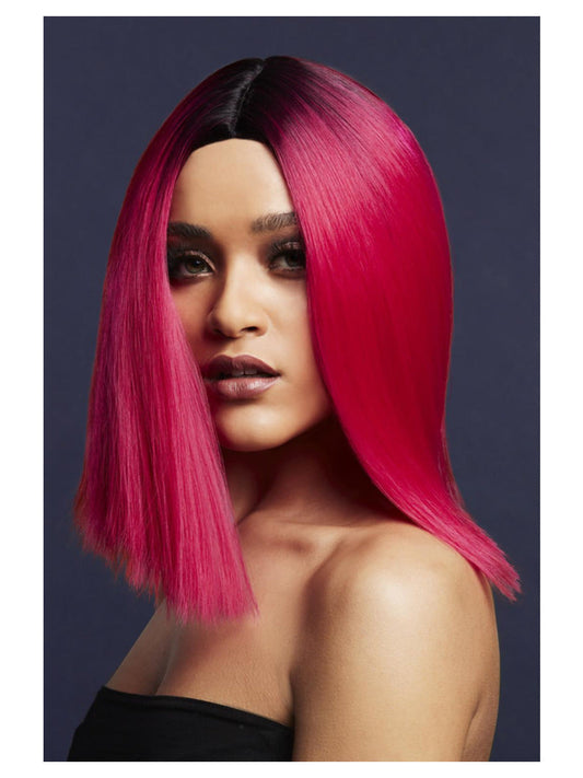 Fever Kylie Wig Two Toned Blend Magenta Pink WHOLESALE