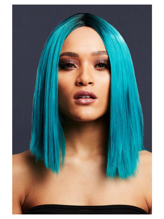 Fever Kylie Wig Two Toned Blend Teal WHOLESALE