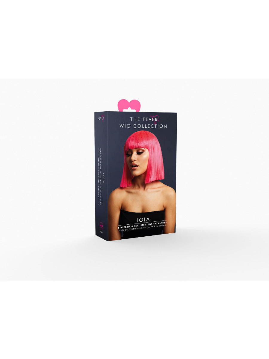 Fever Lola Wig Neon Pink WHOLESALE Package