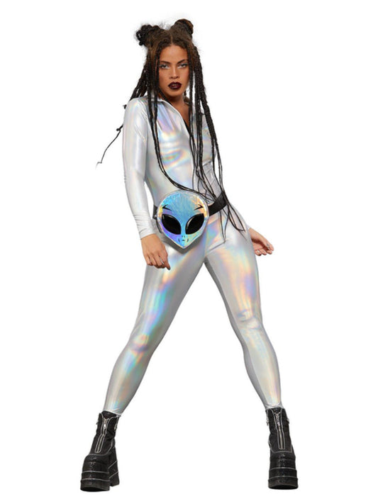 Fever Miss Whiplash Mirror Holographic Costume WHOLESALE