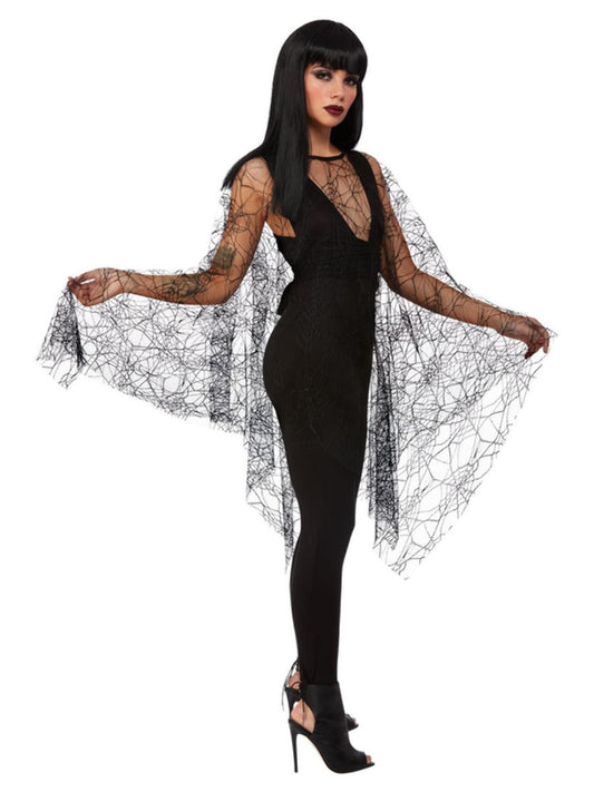 Fever Spider Web Lace Poncho WHOLESALE