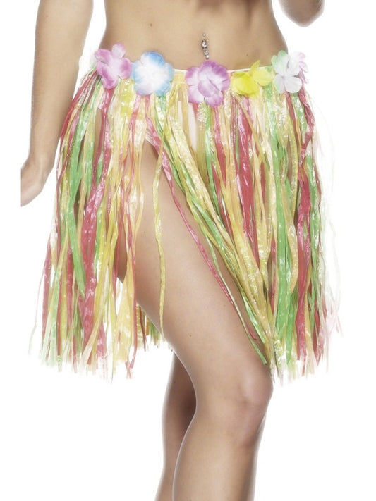 Hawaiian Hula Skirt, Multi-Coloured, Small Wholesale
