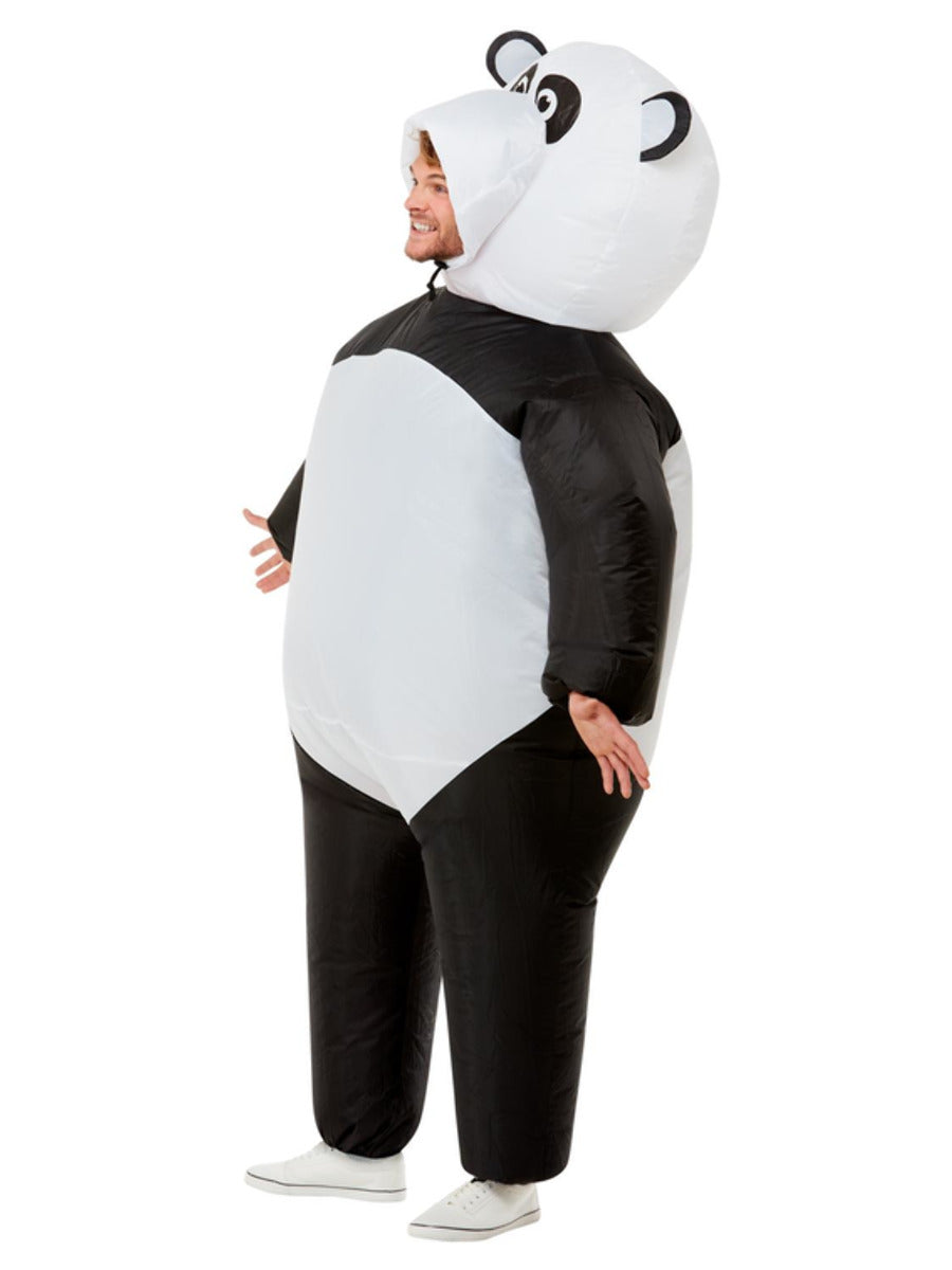 Inflatable Giant Panda Costume Black White WHOLESALE Side