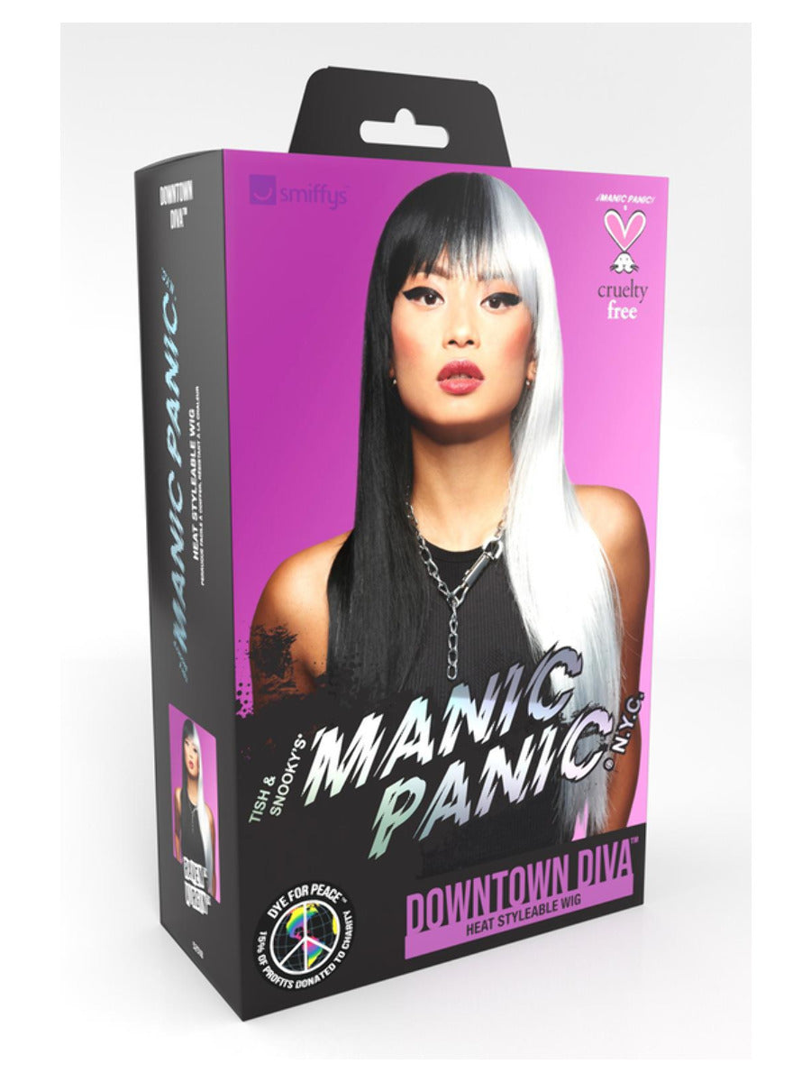 Manic Panic Raven Virgin Downtown Diva Wig WHOLESALE Package