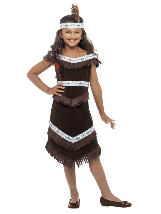 Native American Inspired Girl Costume with Feather Wholesale