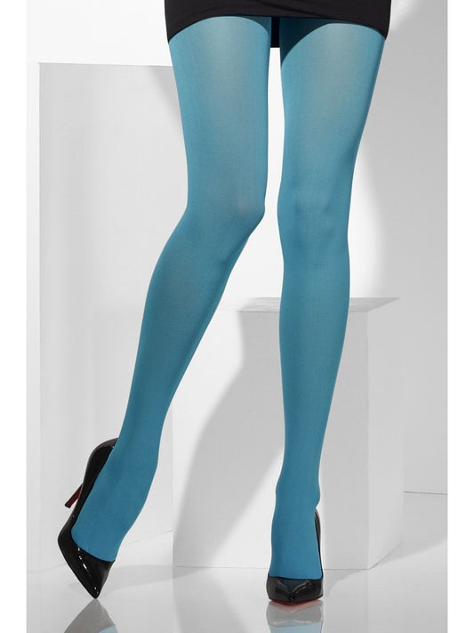 Opaque Tights, Blue Wholesale