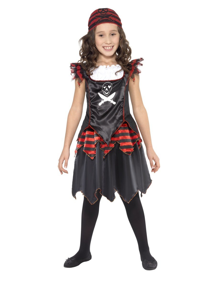 Pirate Skull & Crossbones Girl Costume Wholesale